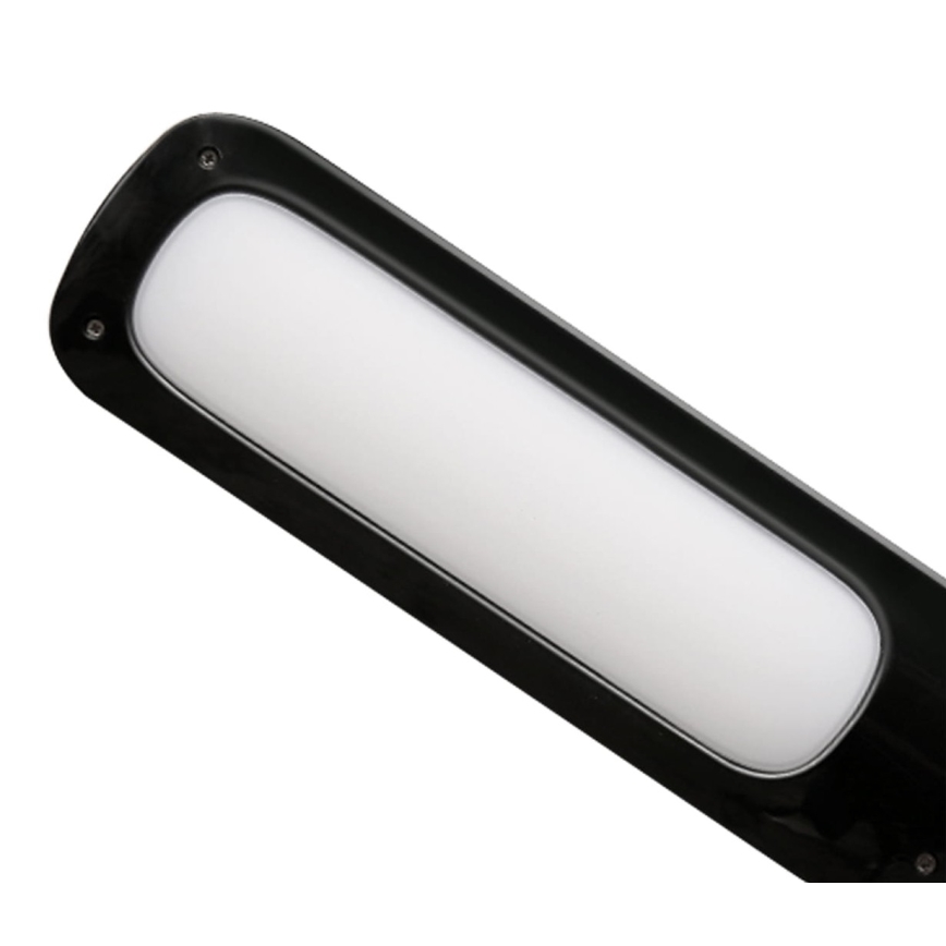 LED Lampa podłogowa ściemnialna LED/9W/230V 3000-6500K czarny + zdalne sterowanie