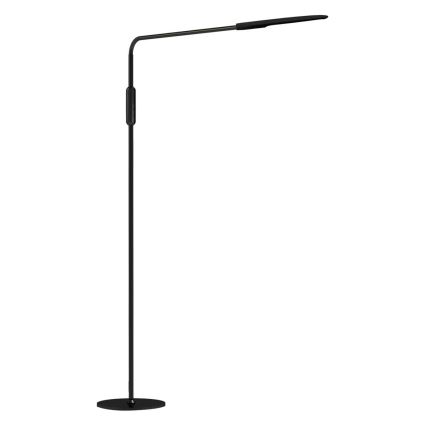 LED Lampa podłogowa ściemnialna LED/9W/230V 3000-6500K czarny + zdalne sterowanie