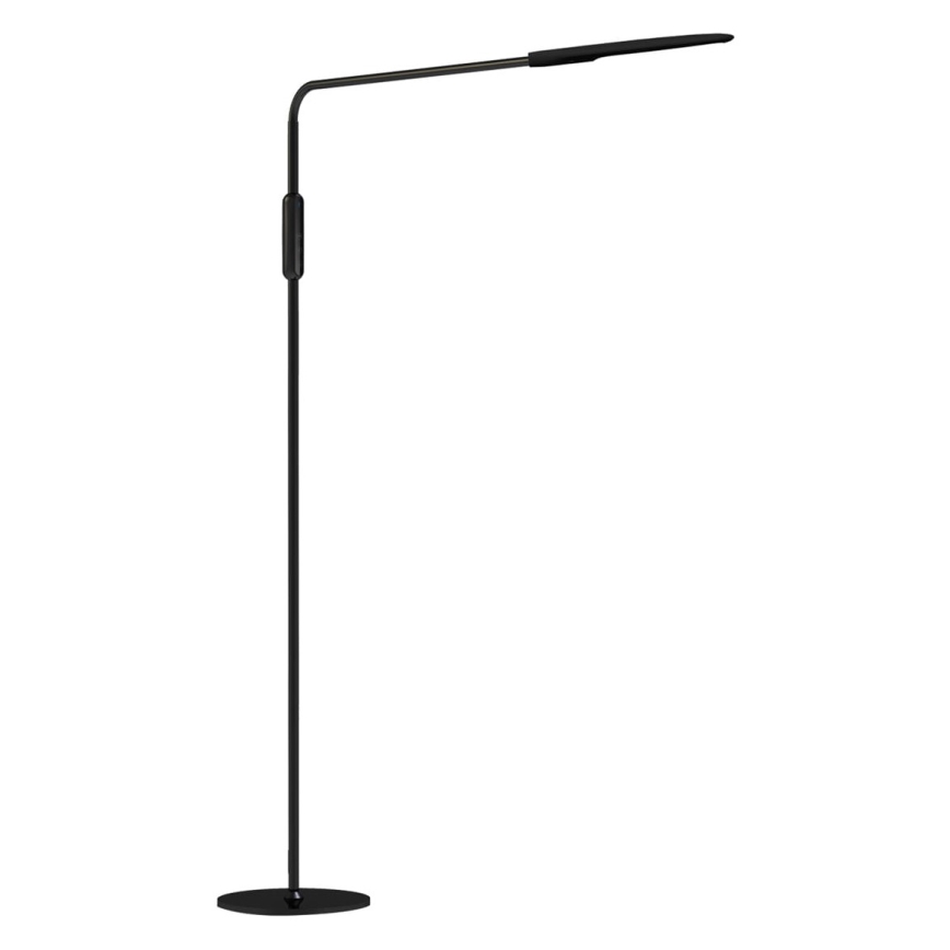 LED Lampa podłogowa ściemnialna LED/9W/230V 3000-6500K czarny + zdalne sterowanie