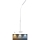 LED Lampa podłogowa ściemnialna SIGNUS LED/10W/230V 3000/4500/6500K biały