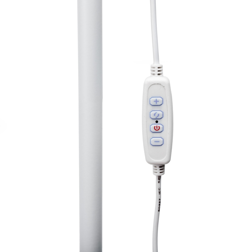 LED Lampa podłogowa ściemnialna SIGNUS LED/10W/230V 3000/4500/6500K biały