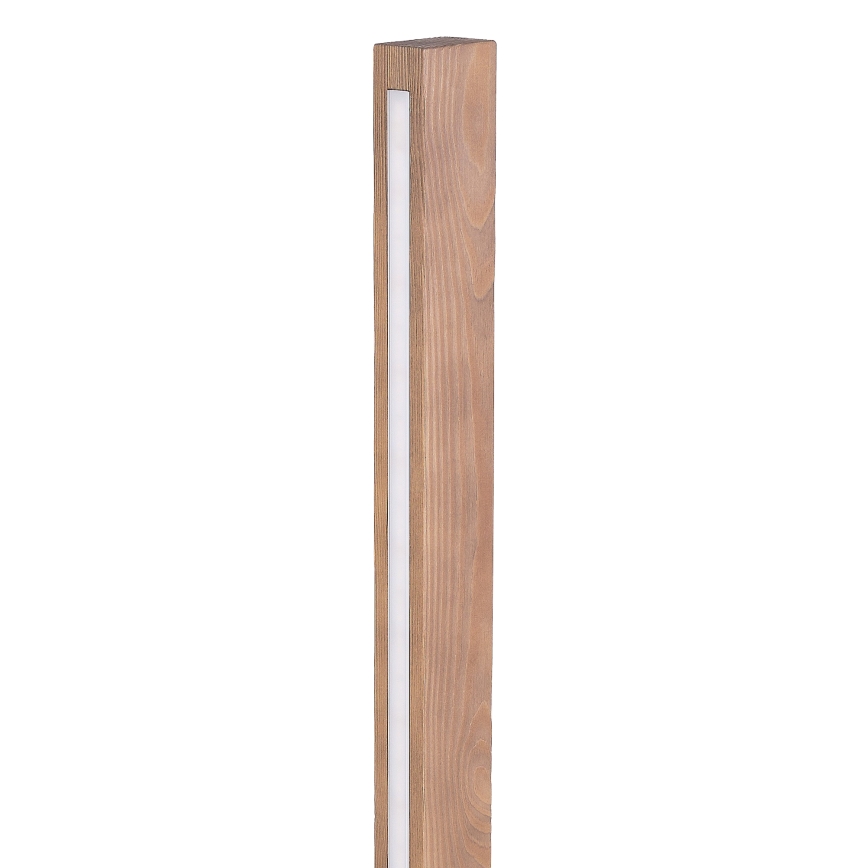 LED Lampa podłogowa TEO LED/30W/230V drewno