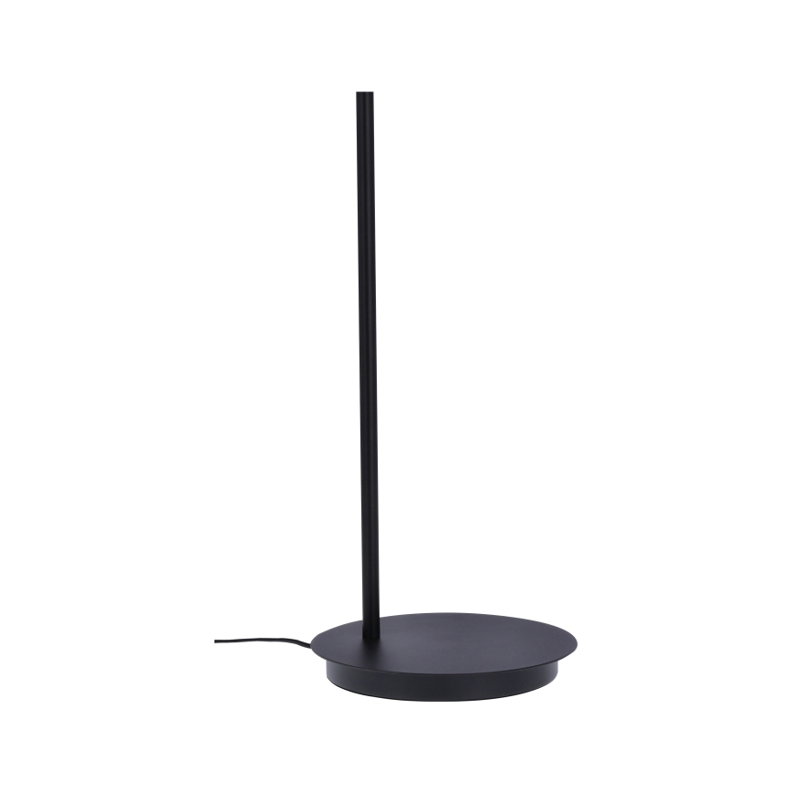 LED Lampa podłogowa TOKYO 1xE27/40W/230V + LED/3W czarny/biały