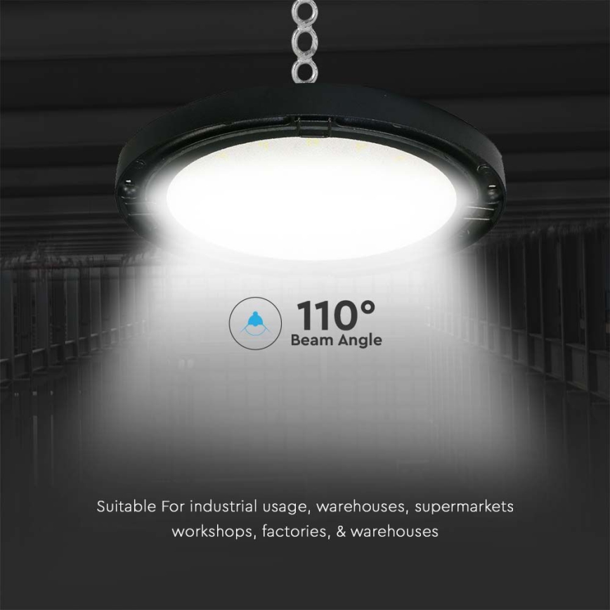 LED Lampa przemysłowa High Bay LED/100W/230V IP65 4000K
