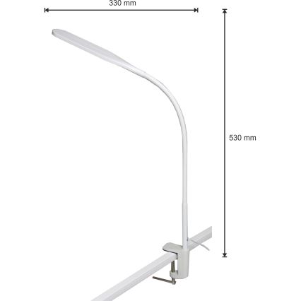 LED Lampa ściemnialna 3w1 LED/10W/230V 3000/4000/6000K CRI 90 biała