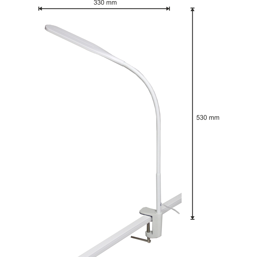 LED Lampa ściemnialna 3w1 LED/10W/230V 3000/4000/6000K CRI 90 biała