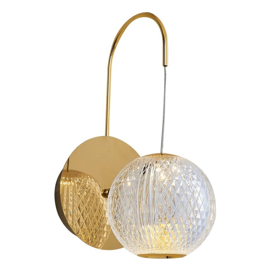 LED Lampa ścienna CREMONA LED/5W/230V 3000K złota
