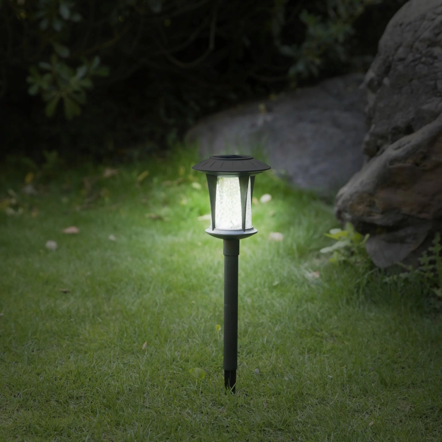 LED Lampa solarna BOLTON LED/1,2V 100 mAh IP44 czarny