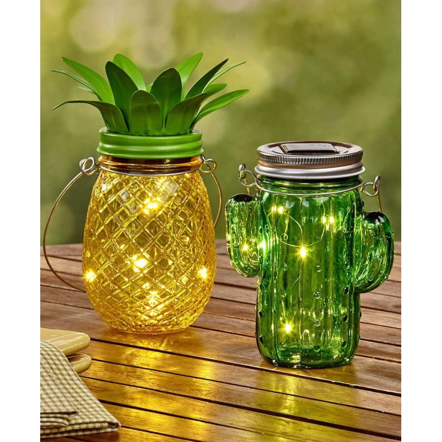 LED Lampa solarna CACTUS LED/1,2V IP44