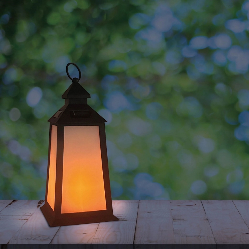 LED Lampa solarna FENIX LED/1,2V 200 mAh IP44 czarny