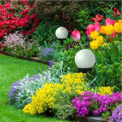 LED Lampa solarna LED/1xAAA IP44 z czujnikiem zmroku