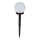 LED Lampa solarna LED/1,2V 40mAh IP44 czarna