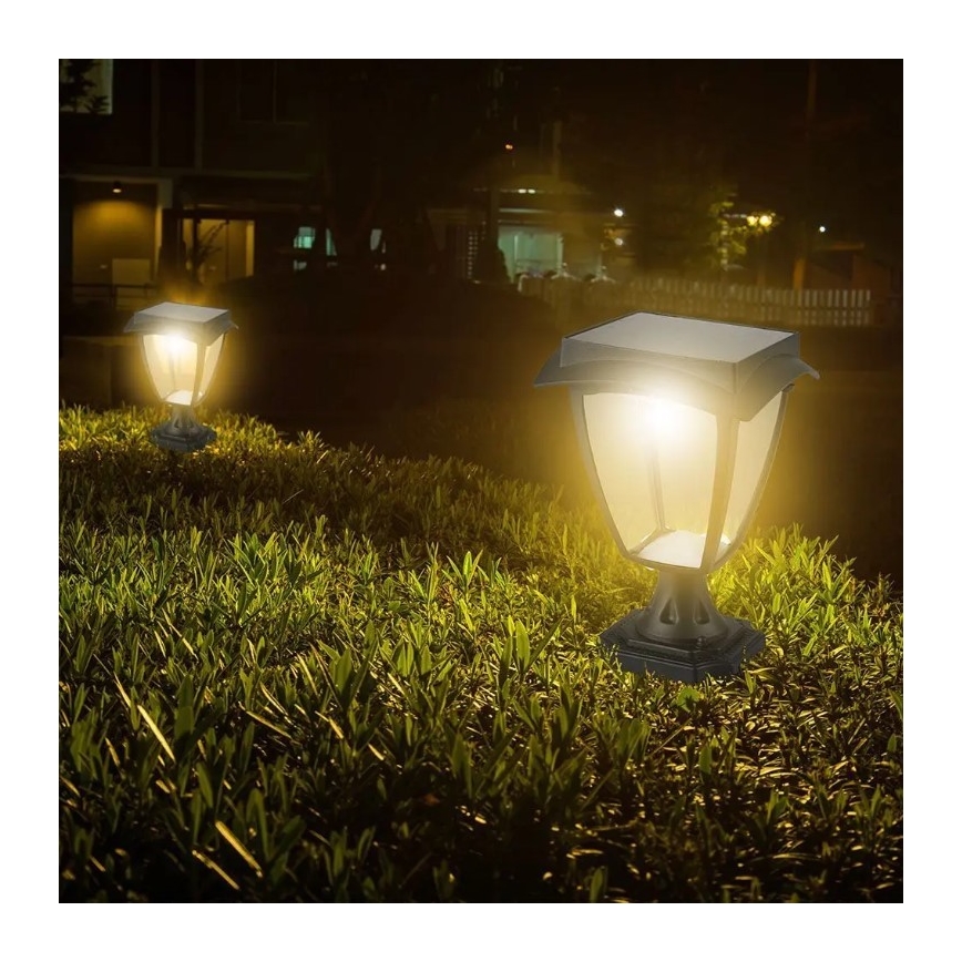 LED Lampa solarna LED/2W/3,7V 3000/6000K IP65 2200 mAh