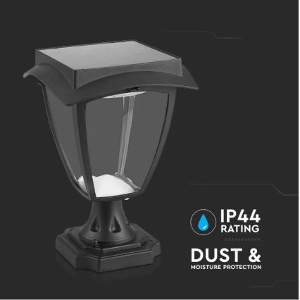 LED Lampa solarna LED/2W/3,7V 3000/6000K IP65 2200 mAh