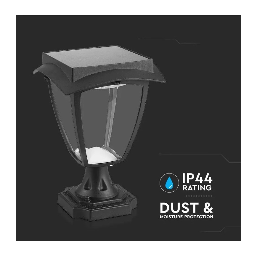 LED Lampa solarna LED/2W/3,7V 3000/6000K IP65 2200 mAh