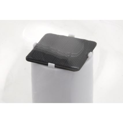 LED Lampa solarna LED/900mAh IP68 biała