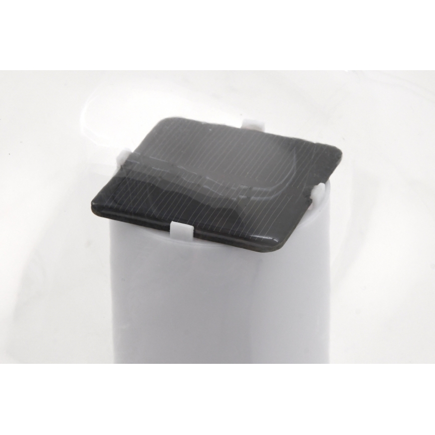 LED Lampa solarna LED/900mAh IP68 biała