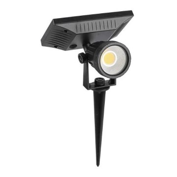 LED Lampa solarna SPIKE LED/2W/5,5V IP65 4000K