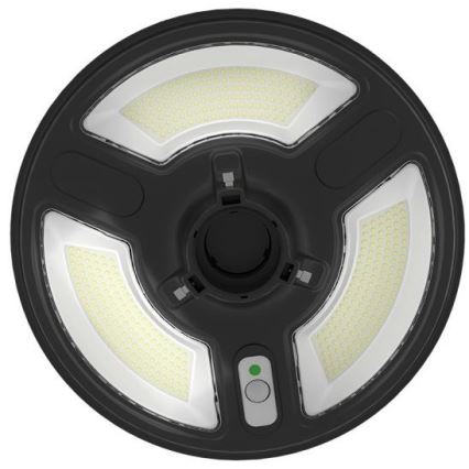 LED Solarna lampa uliczna z czujnikiem LED/10W/3,2V IP65 4000K 15000 mAh + pilot zdalnego sterowania