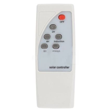 Lampa uliczna LED solarna z czujnikiem LED/7,5W/3,2V IP65 4000K 15000 mAh + pilot zdalnego sterowania