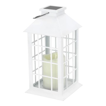 LED Lampa solarna wisząca LED/0,02W/1,2V 1xAA 2700K IP44 200 mAh biały