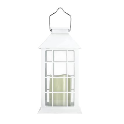 LED Lampa solarna wisząca LED/0,02W/1,2V 1xAA 2700K IP44 200 mAh biały
