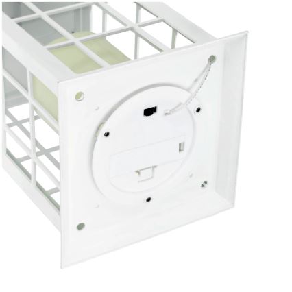 LED Lampa solarna wisząca LED/0,02W/1,2V 1xAA 2700K IP44 200 mAh biały