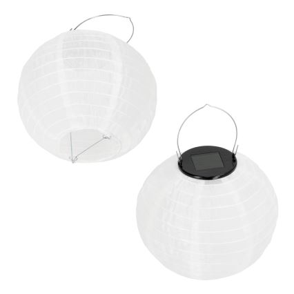 LED Lampa solarna wisząca LED/0,02W/1,2V 3000K IP44 1xAAA 100 mAh