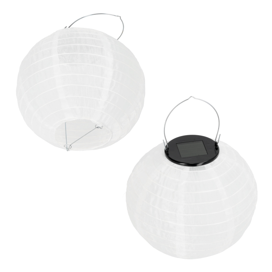 LED Lampa solarna wisząca LED/0,02W/1,2V 3000K IP44 1xAAA 100 mAh