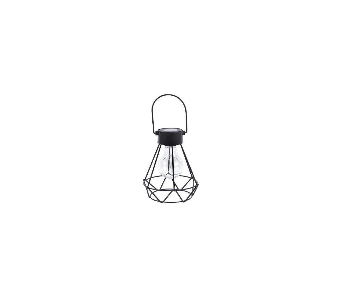 LED Lampa solarna wisząca LED/0,1W/1,2V śr. 13 cm