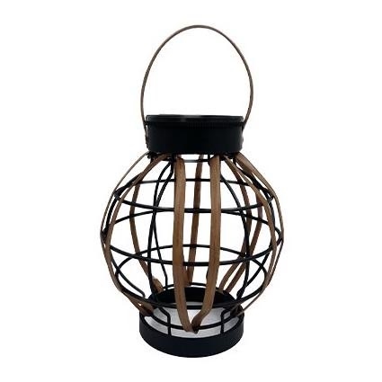 LED Lampa solarna wisząca LED/0,1W/1,2V śr. 15 cm 600 mAh IP44