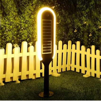 LED Lampa solarna z czujnikiem BOLLARD LED/5W/5,5V 70 cm 3000K IP65 2000 mAh