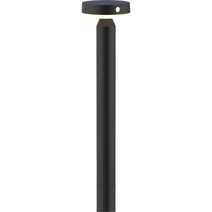 LED Lampa solarna z czujnikiem GWINEA LED/4,5W/3,7V 2000 mAh 50 cm IP44 czarna