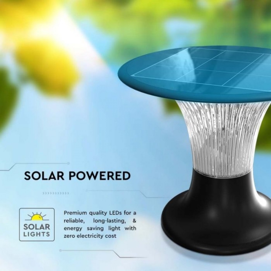 LED Lampa solarna z czujnikiem LED/15W/3,2V 4000K/6000K IP65 6000 mAh