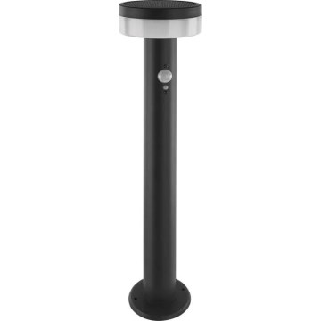 LED Lampa solarna z czujnikiem LED/2W/3,7V 1200 mAh IP44 50 cm