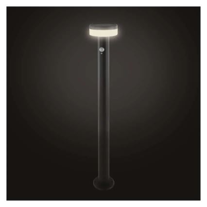 LED Lampa solarna z czujnikiem LED/2W/3,7V 1200 mAh IP44 80 cm
