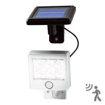 LED Lampa solarna z czujnikiem LED/3xAA IP44