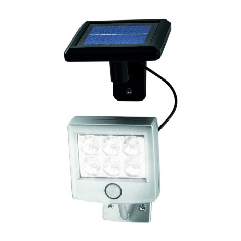 LED Lampa solarna z czujnikiem LED/3xAA IP44