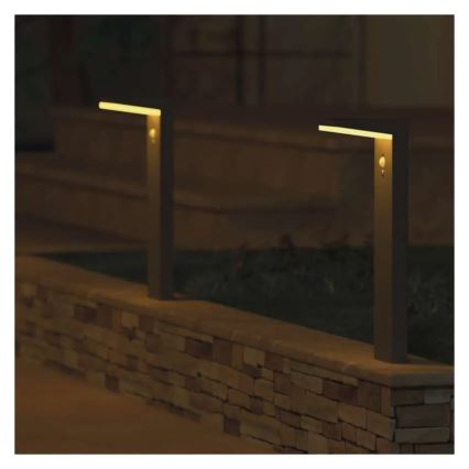 LED Lampa solarna z czujnikiem LED/4,4W/3,7V 2200 mAh IP44