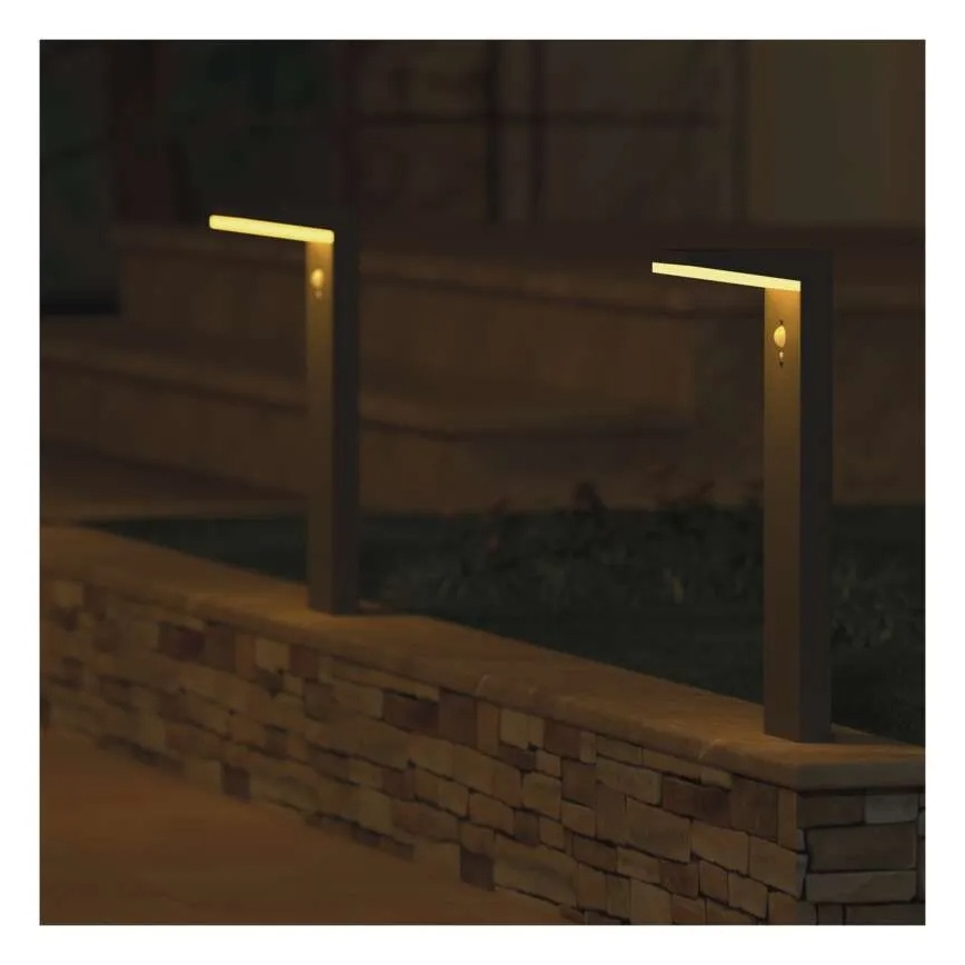 LED Lampa solarna z czujnikiem LED/4,4W/3,7V 2200 mAh IP44