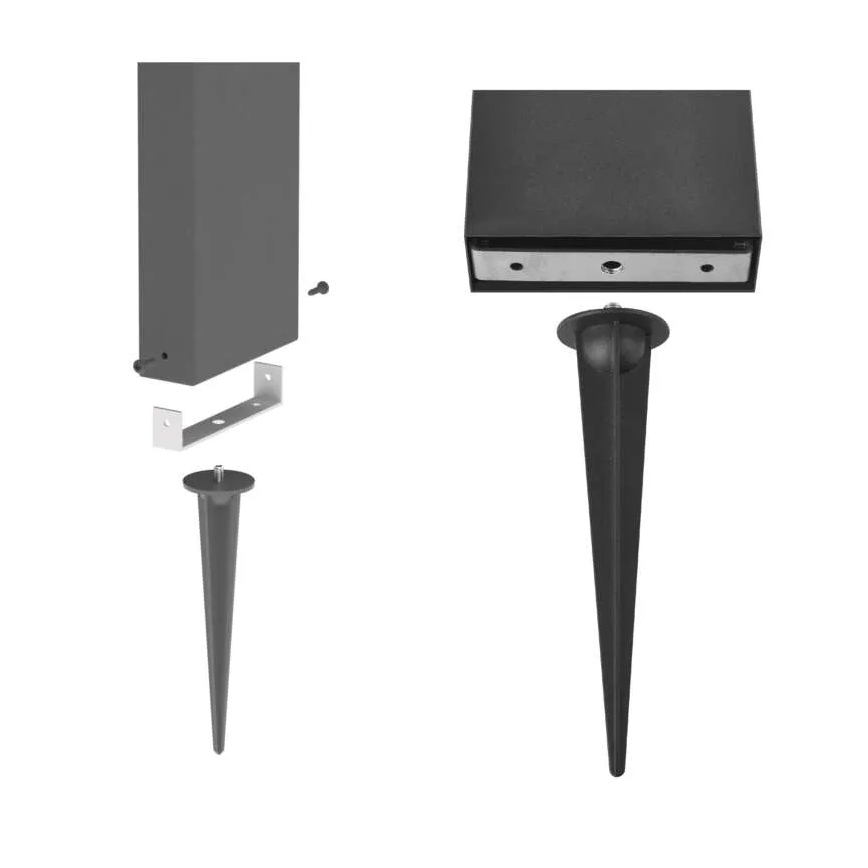 LED Lampa solarna z czujnikiem LED/4,4W/3,7V 2200 mAh IP44