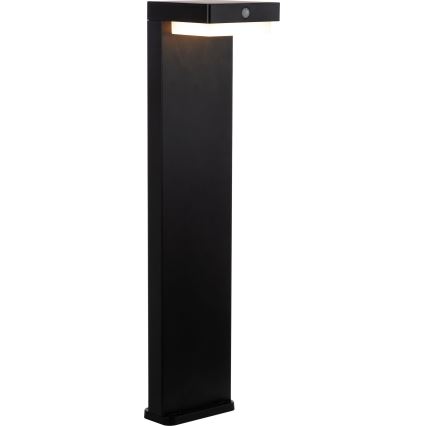 Lampa solarna LED z czujnikiem MALI LED/4,5W/3,7V 2000 mAh IP44 czarna