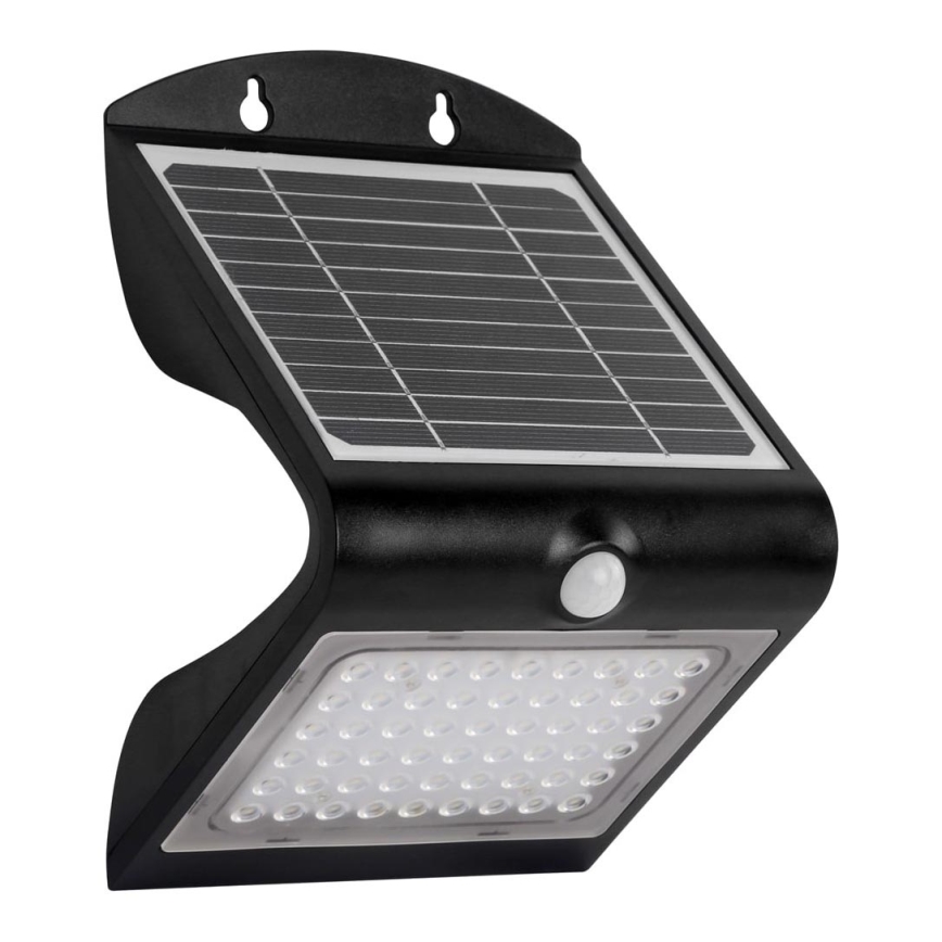 LED Lampa solarna z czujnikiem ruchu i zmierzchu LED/3,2W/2000 mAh 3,7V IP65