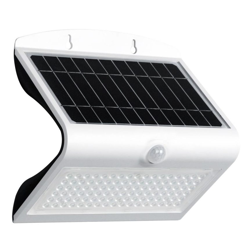 LED Lampa solarna z czujnikiem ruchu i zmierzchu LED/6,8W/4000 mAh 3,7V IP65