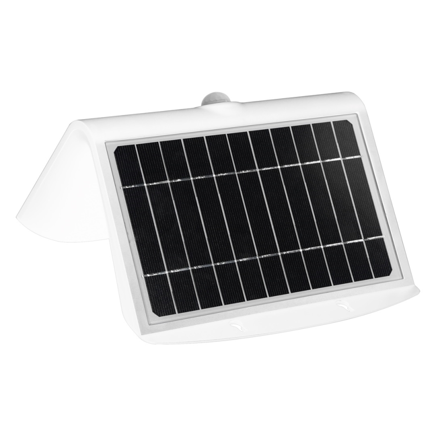 LED Lampa solarna z czujnikiem ruchu i zmierzchu LED/6,8W/4000 mAh 3,7V IP65
