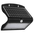 LED Lampa solarna z czujnikiem ruchu LED/6,8W/4000 mAh 3,7V IP65