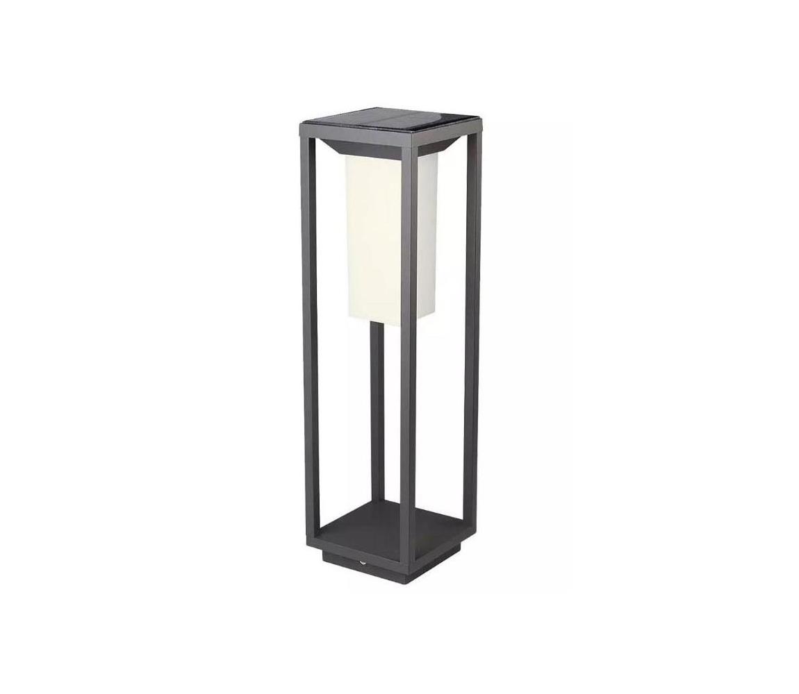 LED Lampa solarna z czujnikiem SAMSUNG CHIP LED/2W/3,7V IP65