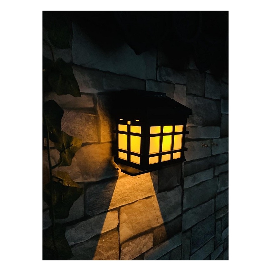 LED Lampa solarna z czujnikiem zmierzchu LED/2V 70 mAh IP44