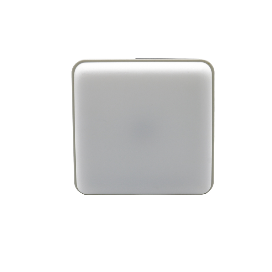 LED Ściemnialna ładowalna solární lampa z funkcją power banku LED/1W/5,5V 8000K IPX4 1200 mAh szary