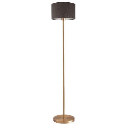 LED Lampa stojąca TUNJA 1xE27/20W/230V śr. 30 cm złota/brązowa